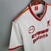 Liverpool 85/86 Away White Soccer Jersey